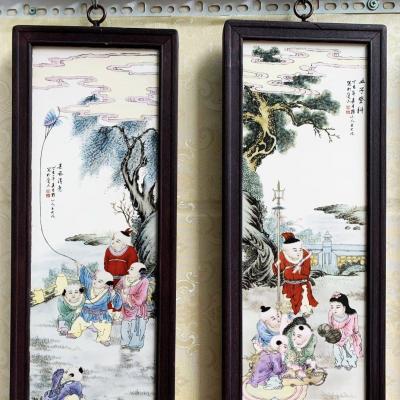 TRANH SỨ NGŨ PHÚC LÂM MÔN
